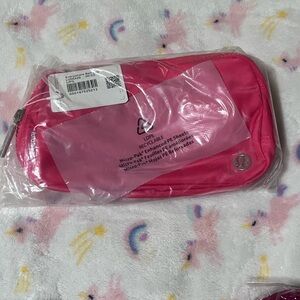 Lululemon Pink Lipstick everywhere belt bag